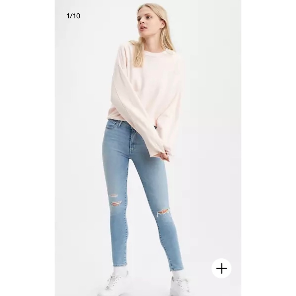 Women’s Levi’s 721 High Rise Skinny Jeans, Size 26